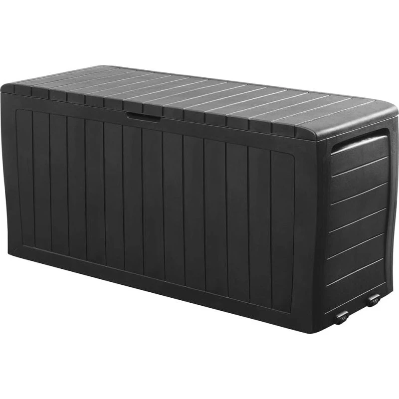 Keter Marvel Plus opbergbox antraciet 270 liter 117 x 44,5 x 57,7 cm