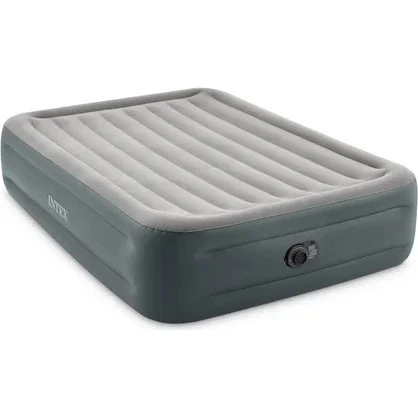 Intex Essential Rest Luchtbed Queen 203x152x46 cm met Ingebouwde Pomp