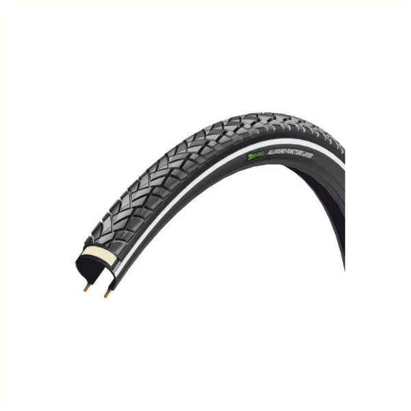 Beyond Buitenband 28x1.75 Zwart met Reflectie 1.1mm Anti-leklaag