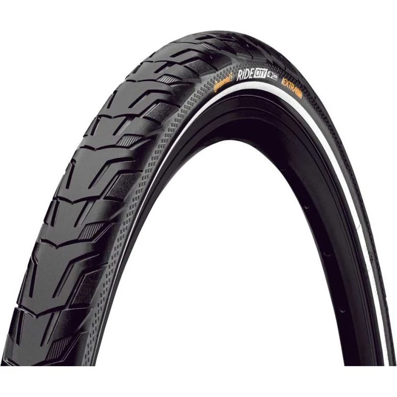Continental Ride City Band 28x1.75" Zwart Reflectie