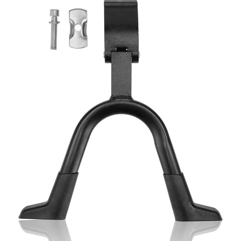 Discountershop Fietsstandaard 28 Inch – Dubbele Tweebeenstandaard voor E-Bike