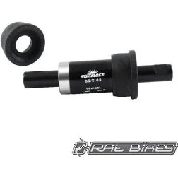 Sunrace Trapas 127mm Spieloos 35mm Inslag - Zwart