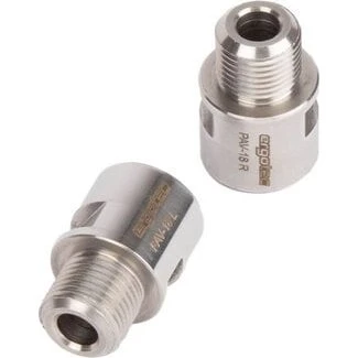 Ergotec Pedaalasverlenger Zilver 2x18 mm