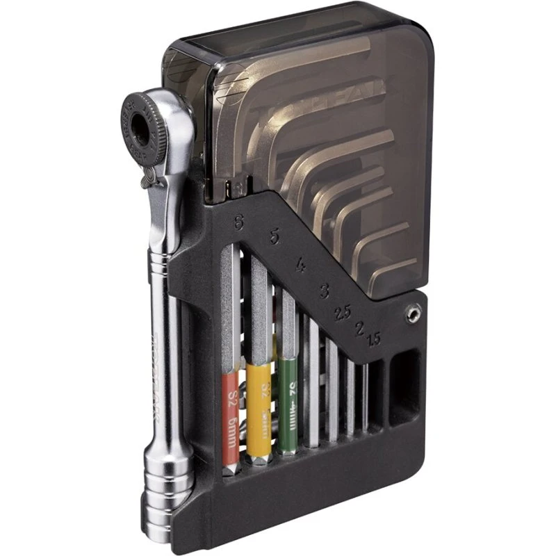 Topeak Inbus set ratel Omni ToolCard, zwart, 170g