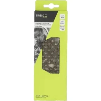 Dresco City Fietsketting 1/2x1/8" 112 schakels