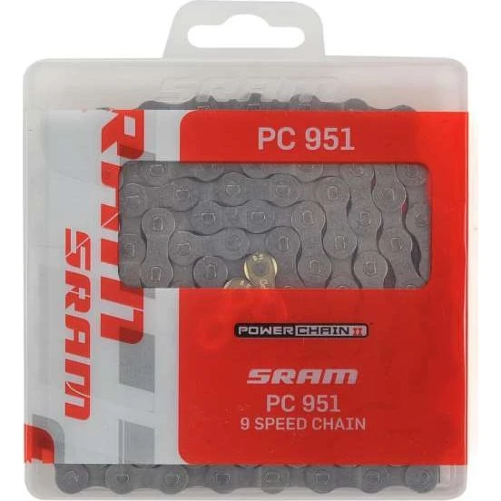 SRAM PC-951 PowerLink 9-Speed Fietsketting Zilver