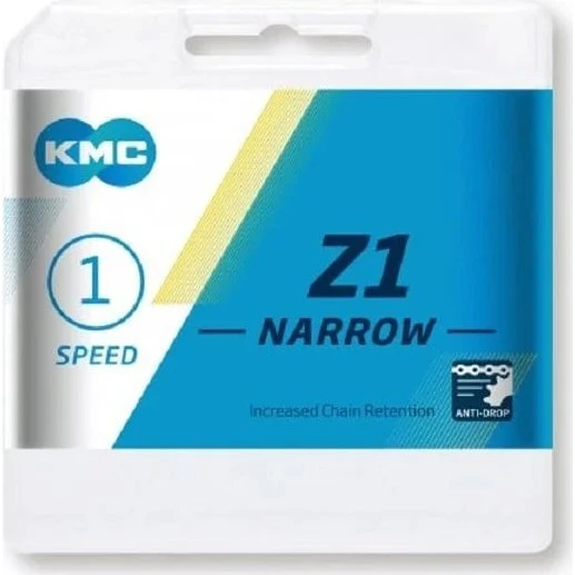 KMC Z1 Narrow Ketting 1/2" x 3/32" 112 Schakels Bruin