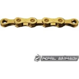 KMC X9 9-Speed Fietsketting 114 L, Goud