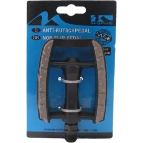 M-Wave Anti-Slip Pedaalset Kunststof Zwart