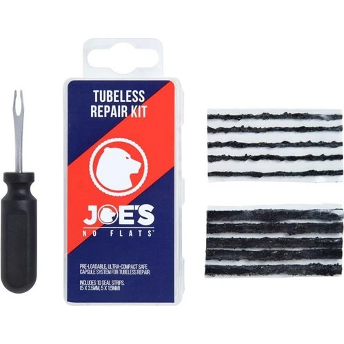 Joes Kit Tubeless + Mechas Reparatieset