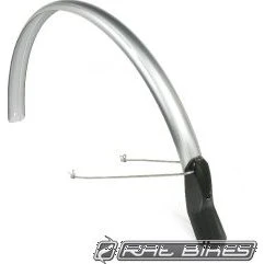 Eurofender Scatto Voorspatbord 28" x 51 mm Glanszwart