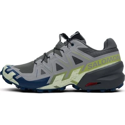 Salomon Speedcross 6 Heren Hardloopschoenen Groen UK 10