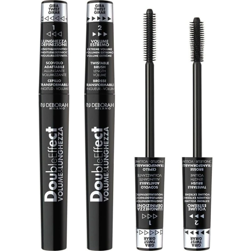 Deborah Milano Double Effect Mascara Black