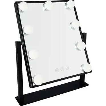 LYVION Make-up Spiegel met LED Verlichting Zwart