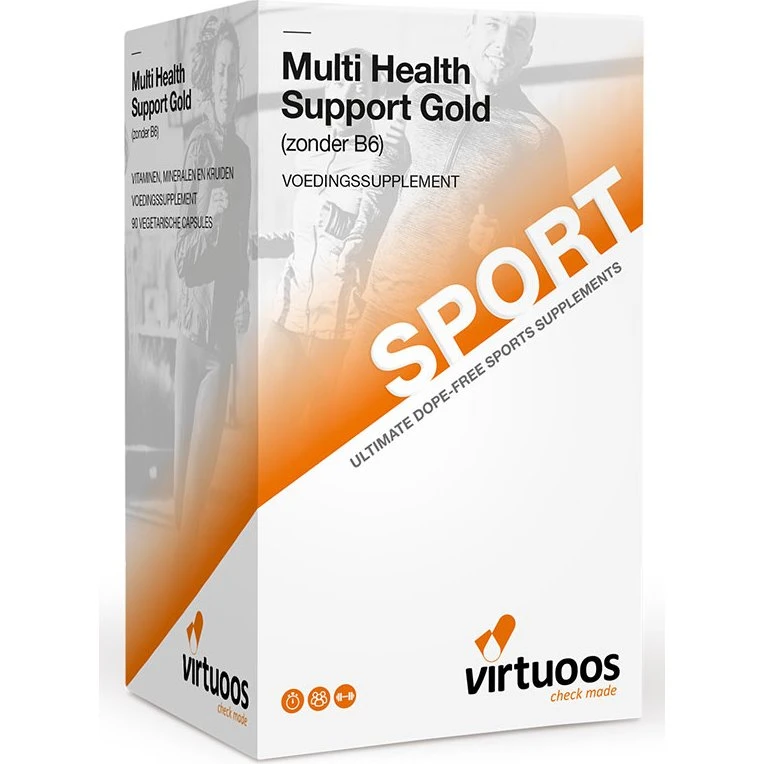 Virtuoos Multi Health Support Gold (zonder B6) 30 capsules