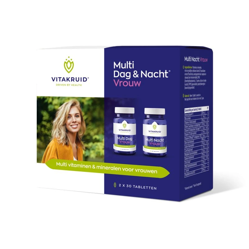 Vitakruid Multi Dag & Nacht® Mama 2 x 30 tabletten