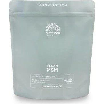 Mattisson Vegan MSM Poeder 550GR