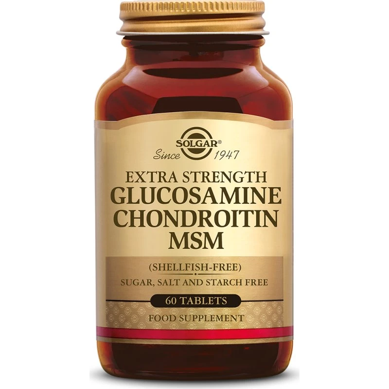 Solgar Glucosamine Chondroitine MSM 60 tabletten