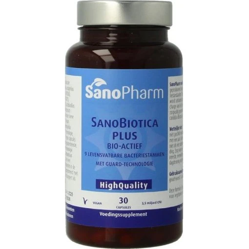 Sanopharm Sanobiotica Plus 30 Capsules
