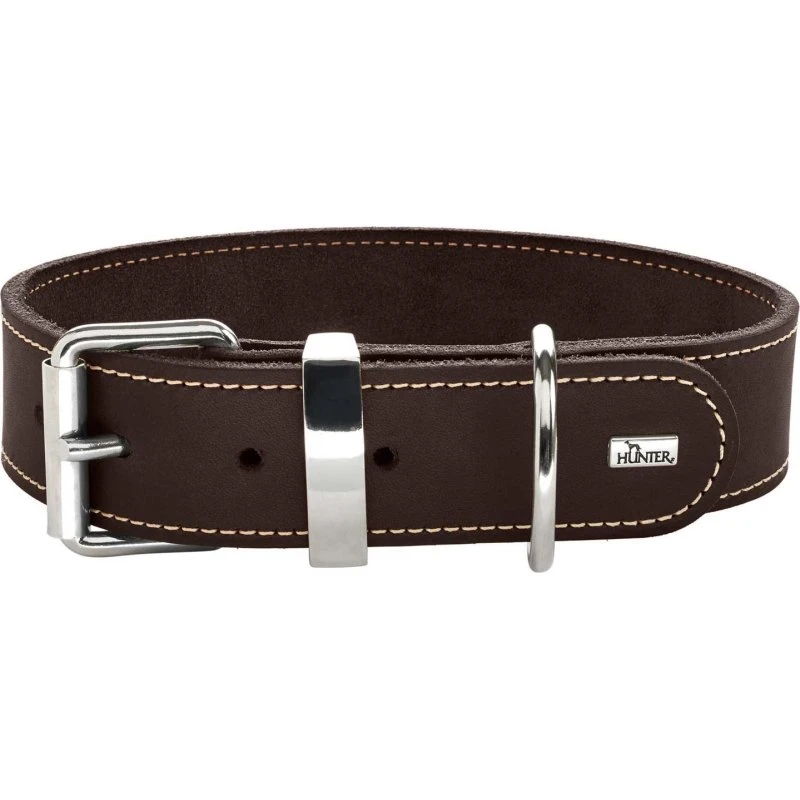 Hunter Halsband Aalborg Special Donkerbruin 30 cm