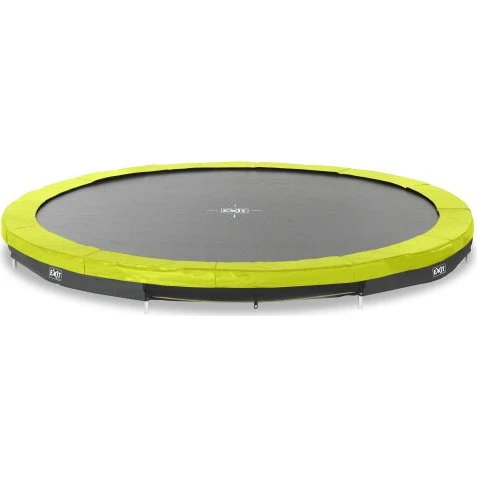 EXIT Silhouette inground trampoline ø366cm groen