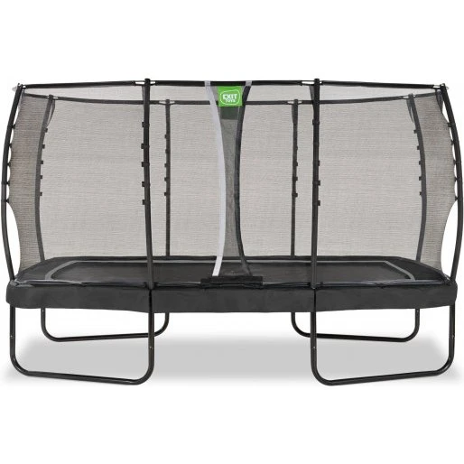 EXIT Allure Premium Trampoline 214x366 cm Zwart met Veiligheidsnet