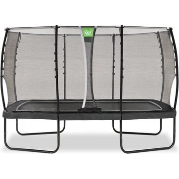 EXIT Allure Classic Trampoline 214x366 cm met Veiligheidsnet Zwart