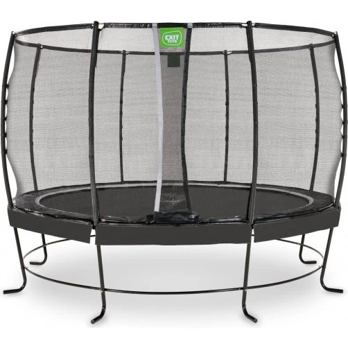 EXIT Lotus Premium Trampoline 366 cm Zwart met Veiligheidsnet