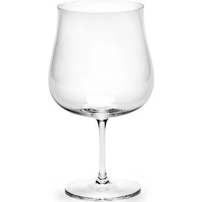 Serax Silhouette Rood Wijnglas 690 ml Transparent
