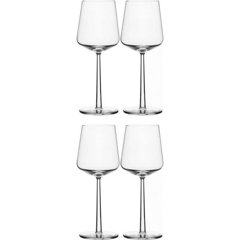 Iittala Essence Rood Wijnglas 450 ml Set van 4