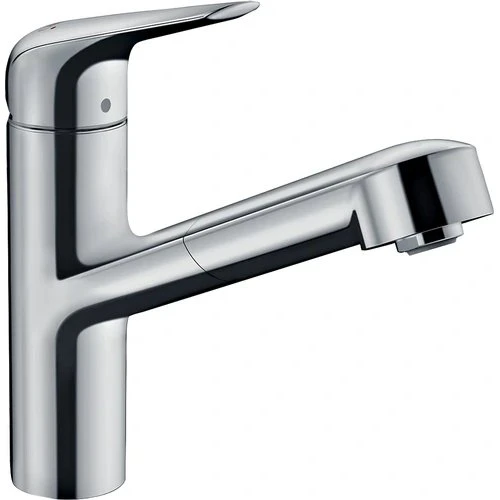 Hansgrohe Focus M42 Keukenkraan 150 Chroom, Uittrekbare Uitloop