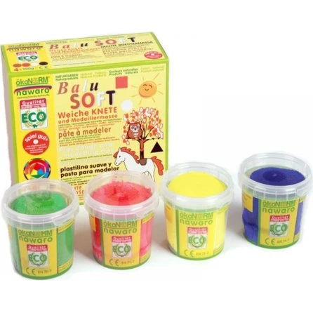 Oekonorm Boetseerklei 4 Kleuren 150g