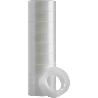 Quantore Plakband 15mm x 10m transparant