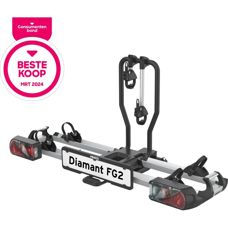Pro-User Diamant FG2 Fietsendrager voor 2 of 3 Fietsen