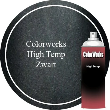 Motip Colorworks Hittebestendig Zwart 400ml