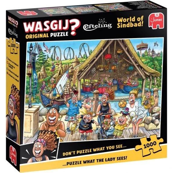 Wasgij Original Puzzel Efteling Wereld van Sinbad 1000 stukjes
