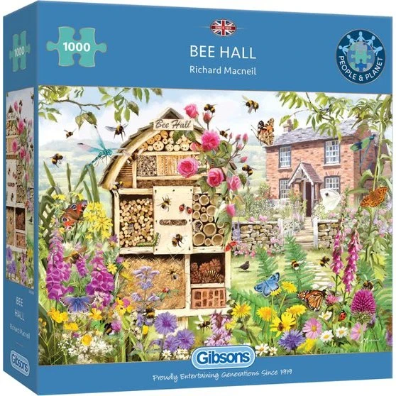 Gibsons Puzzel Bee Hall 1000 stukjes