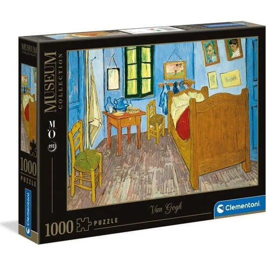 Clementoni Puzzel 1000 stukjes Slaapkamer in Arles van Van Gogh