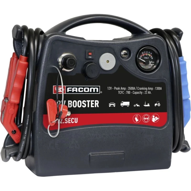 Facom B12.SECU Startbooster 12 V 22 Ah