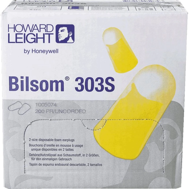 Howard Leight 303 oordoppen S, geel, 200 paar, SNR 33 dB