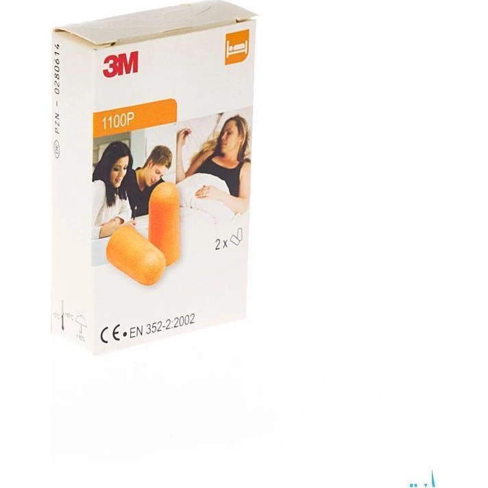 3M Oordoppen 1100p 37 dB Eenmalig Gebruik