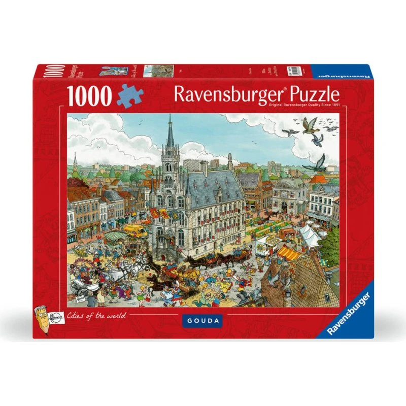 Ravensburger Fleroux – Gouda Puzzel 1000 stukjes