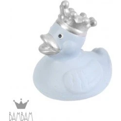BAMBAM Badeend Blauw met Kroontje