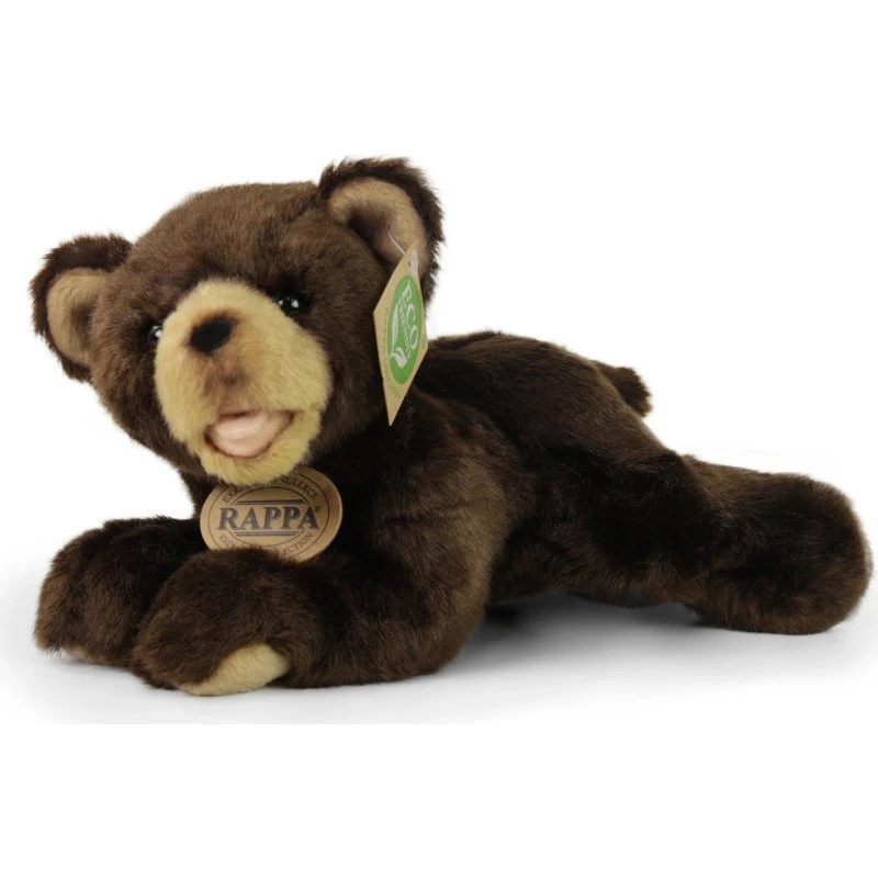 Pluche Beer 24 cm Donkerbruin - ECO-FRIENDLY