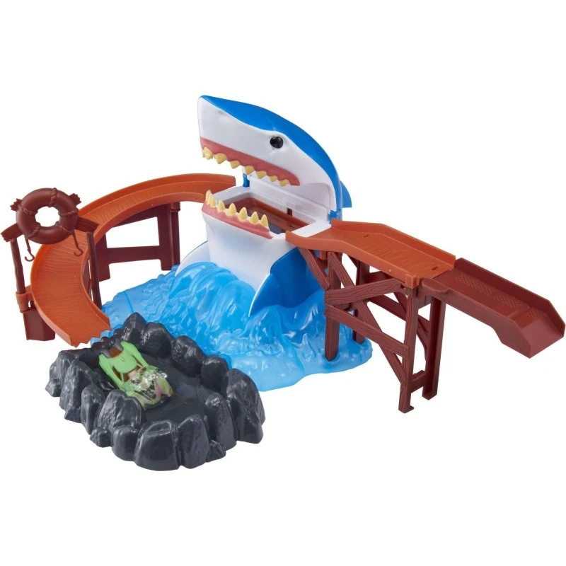 Teamsterz Colour Change Shark Bite Speelset met 1 auto