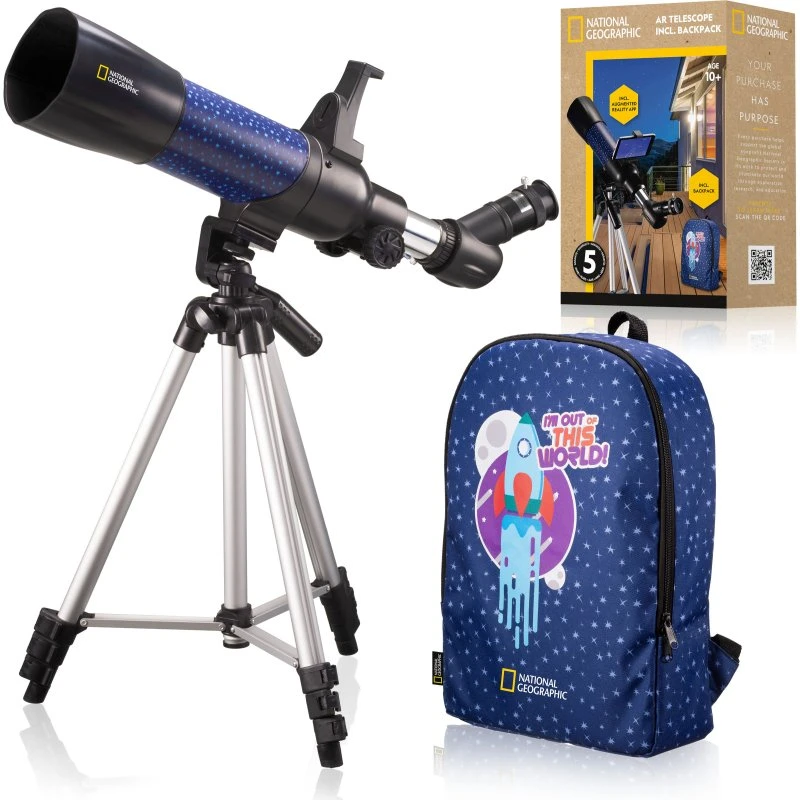 National Geographic Kindertelescoop 70mm met AR-app