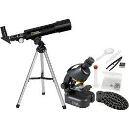 National Geographic 2-in-1 Telescoop- en Microscoopset