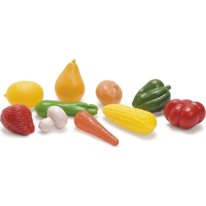 Dantoy Green Garden Fruit- & Groenteset, 10-delig