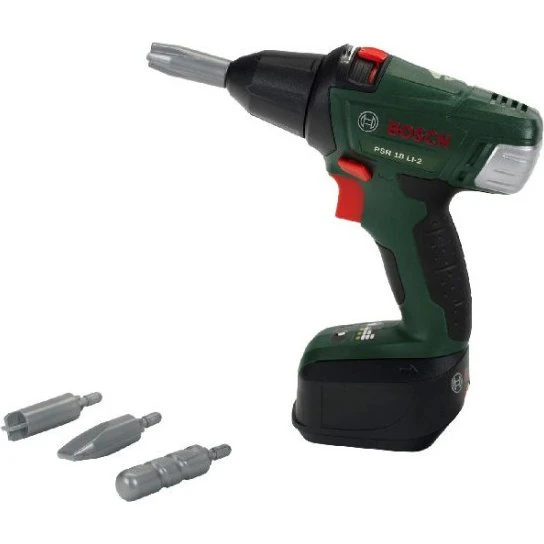 Bosch Accuboormachine met Bits, Draaiend met Licht & Geluid