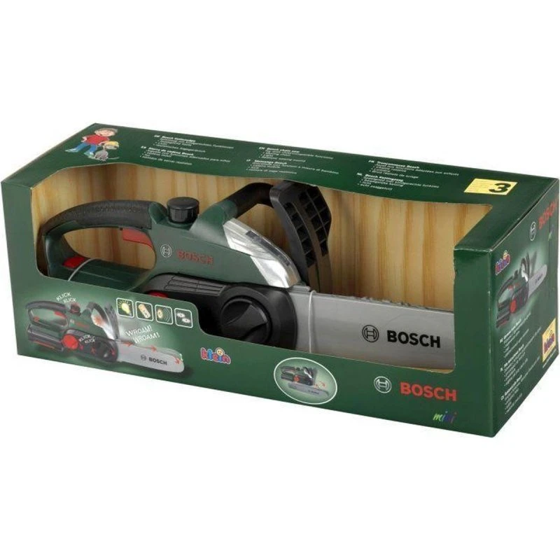 Bosch Kinder Kettingzaag 8399 met echt zaaggeluid